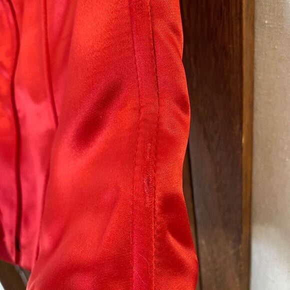 Y2K Jessica McClintock for Gunne Saxe Dragon Year Red Strapless Bustier - Picture 10 of 11